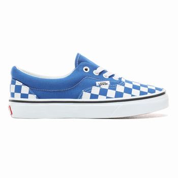 Vans Checkerboard Era - Naisten Tennarit - Sininen/Valkoinen